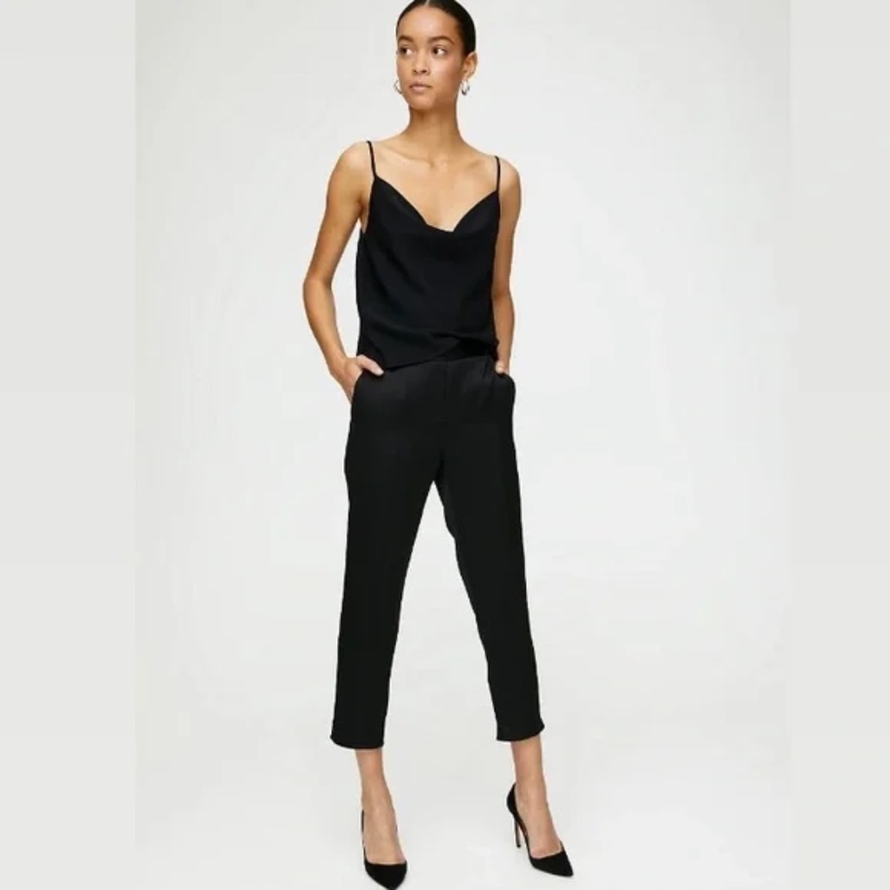 Babaton Aritzia Conan Pant in Black